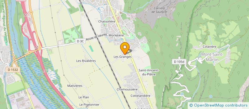 localisation de l'entreprise FONCIERE DU PIC BLANC  VOREPPE