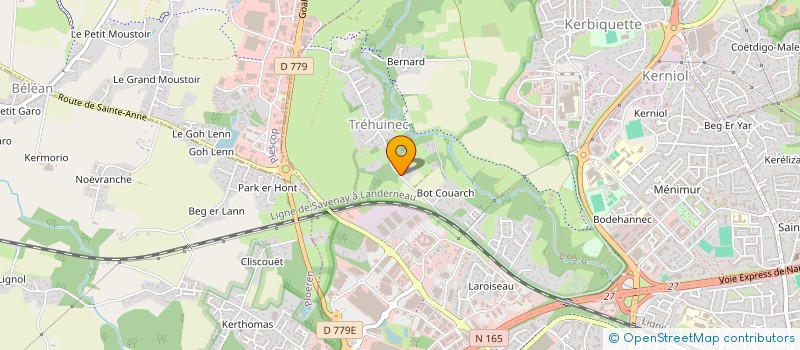 localisation de l'entreprise FONCIERE DU PRESSOIR à VANNES