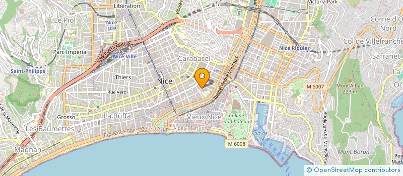 localisation de l'entreprise FONCIERE DU SUD  NICE