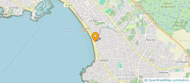 localisation de l'entreprise FONCIERE DU SUD  SAINT-GEORGES-DE-DIDONNE