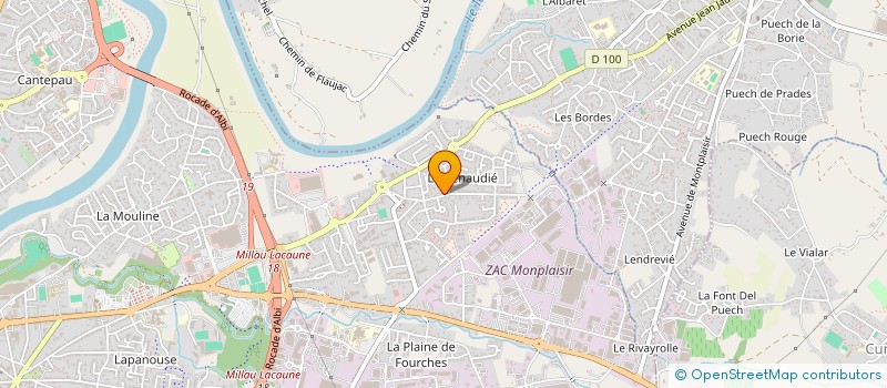 localisation de l'entreprise FONCIERE DU TREGOR à ALBI