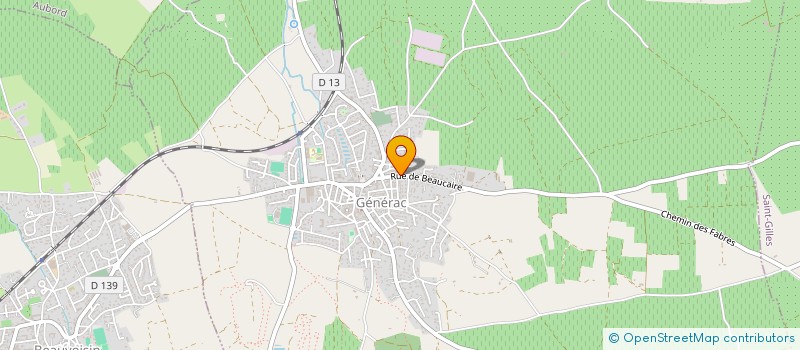 localisation de l'entreprise FONCIERE DU VIEUX PORT  GENERAC