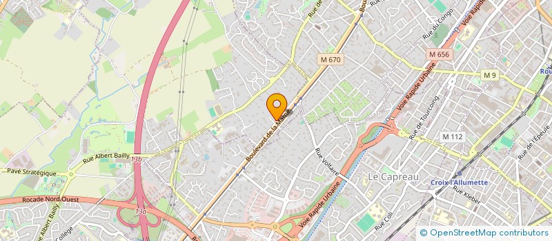 localisation de l'entreprise FONCIERE DUBREU GRIMONPREZ à MARCQ-EN-BARŒUL