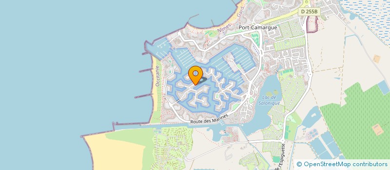 localisation de l'entreprise FONCIERE DUVILLARD  LE GRAU-DU-ROI