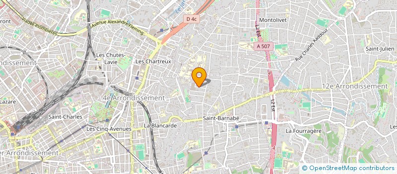 localisation de l'entreprise FONCIERE ECLAS à MARSEILLE
