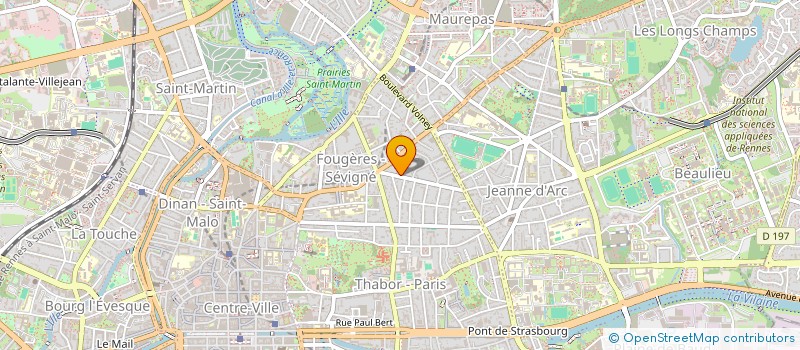 localisation de l'entreprise FONCIERE EL CAMINO  RENNES