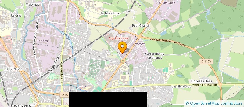 localisation de l'entreprise FONCIERE ELTIA à BOURG-EN-BRESSE