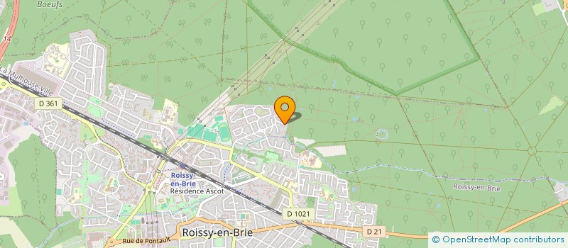 localisation de l'entreprise FONCIERE ET FINANCIERE DU LIETON à ROISSY-EN-BRIE
