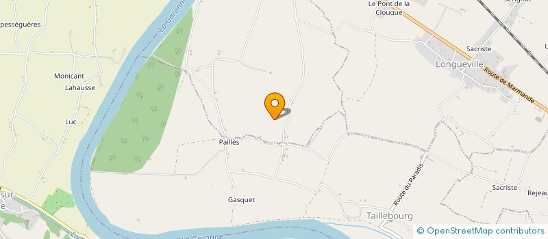 localisation de l'entreprise FONCIERE ET FORESTIERE DE LA LOUBERE  TAILLEBOURG