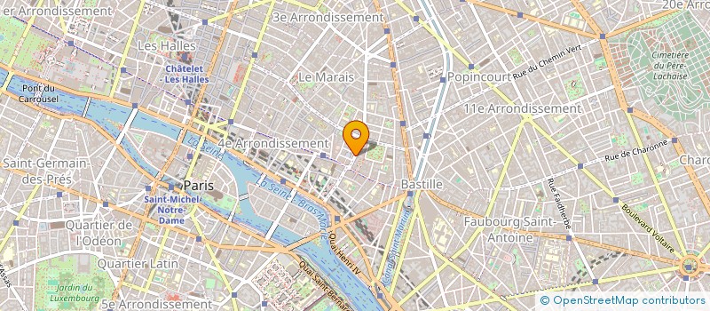 localisation de l'entreprise FONCIERE ET LOTISSEMENT à PARIS