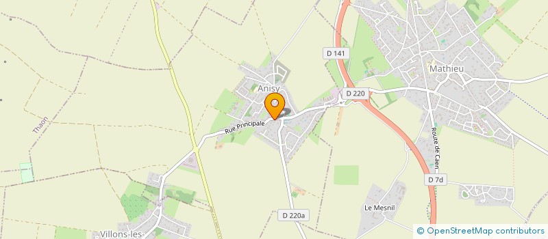 localisation de l'entreprise FONCIERE ET PATRIMOINE INVESTISSEMENT à ANISY