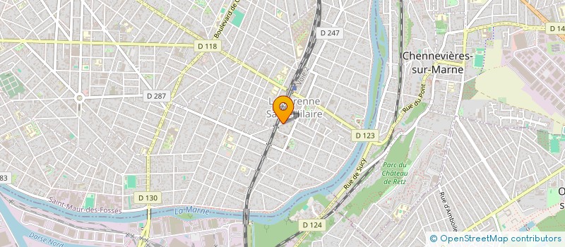 localisation de l'entreprise FONCIERE EVOLUTION 26 à SAINT-MAUR-DES-FOSSES