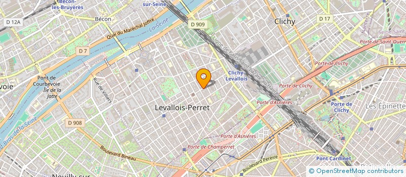 localisation de l'entreprise FONCIERE FAMILY KAPINVEST à LEVALLOIS-PERRET
