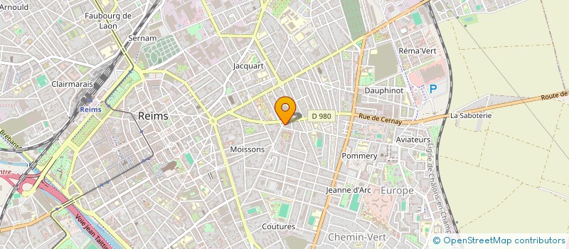 localisation de l'entreprise FONCIERE FERRY  REIMS