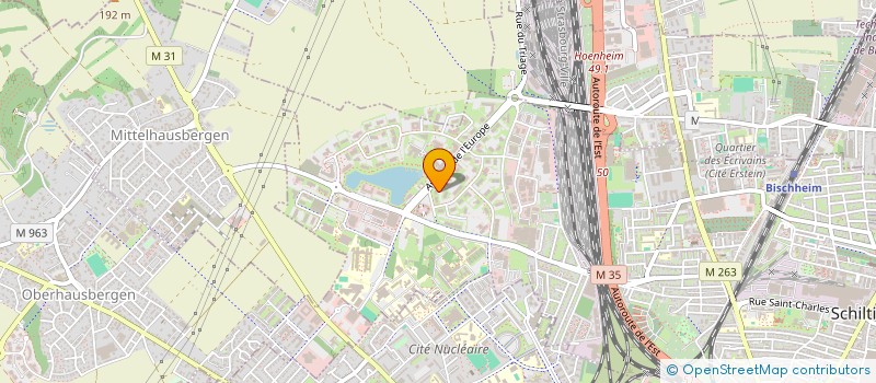 localisation de l'entreprise FONCIERE FIBA  SCHILTIGHEIM