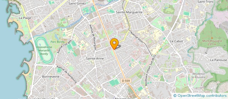 localisation de l'entreprise FONCIERE FICOREC CIOTAT à MARSEILLE