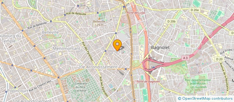 localisation de l'entreprise FONCIERE FINANCIERE DHUIS (FFD)  PARIS