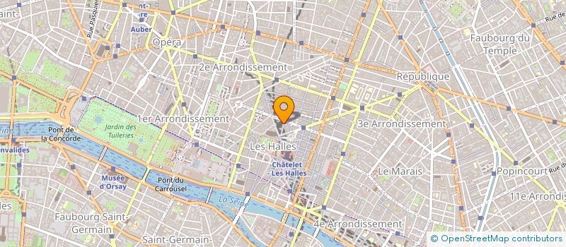 localisation de l'entreprise FONCIERE & FINANCIERE MONTORGUEIL à PARIS