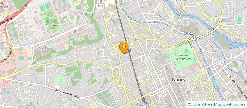 localisation de l'entreprise FONCIERE FJF  NANCY