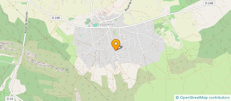 localisation de l'entreprise FONCIERE FOUCAULT - J MOULIN  EYGALIERES