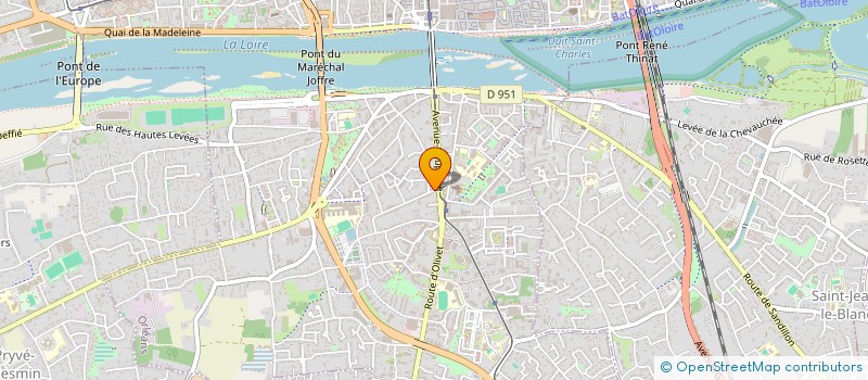 localisation de l'entreprise FONCIERE FRANCANA à ORLEANS