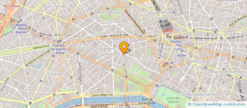 localisation de l'entreprise FONCIERE  FRANCE INDUSTRIE  PARIS