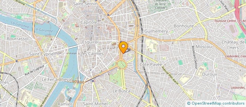 localisation de l'entreprise FONCIERE GESTION SYNDIC  TOULOUSE