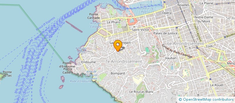 localisation de l'entreprise FONCIERE GM  MARSEILLE