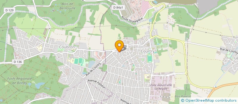 localisation de l'entreprise FONCIERE GMP  COURTRY