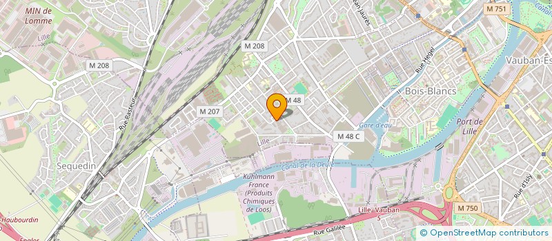 localisation de l'entreprise FONCIERE GRENIER-FOSSO à LILLE
