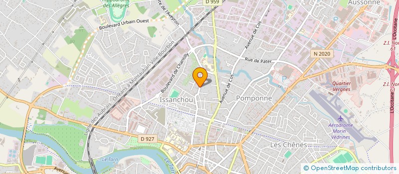 localisation de l'entreprise FONCIERE HERM&ZEUS  MONTAUBAN