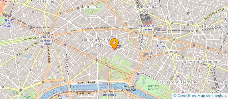 localisation de l'entreprise FONCIERE HERMONT  PARIS