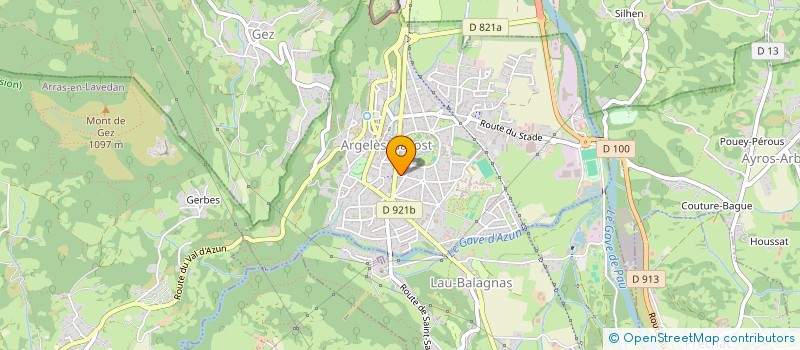 localisation de l'entreprise FONCIERE HLT  LESCAR