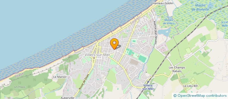 localisation de l'entreprise FONCIERE HORIZON  VILLERS-SUR-MER