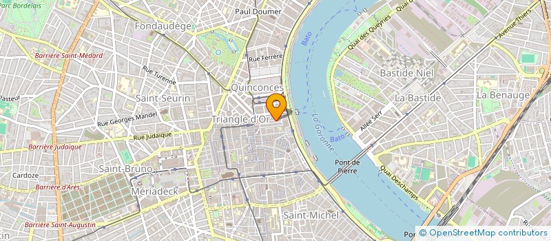 localisation de l'entreprise FONCIERE HUGUERIE  BORDEAUX