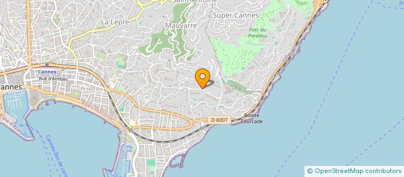localisation de l'entreprise FONCIERE IMMEUB INDUSTRIELS à CANNES
