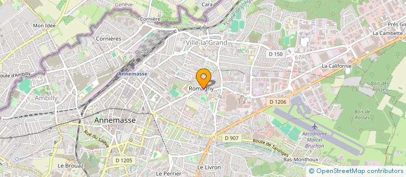 localisation de l'entreprise FONCIERE INVEST PLUS à ANNEMASSE