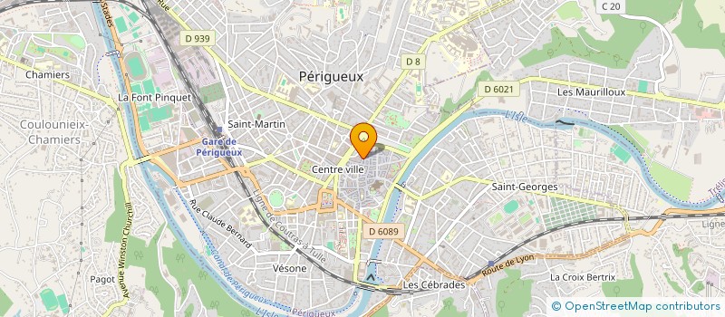 localisation de l'entreprise FONCIERE J.L.G à PERIGUEUX