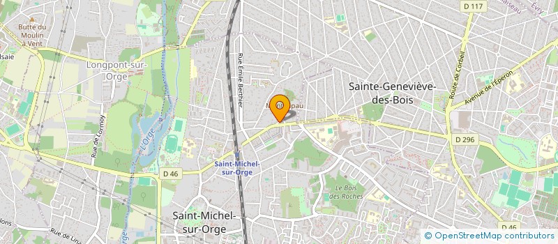 localisation de l'entreprise FONCIERE JENELL  SAINT-MICHEL-SUR-ORGE