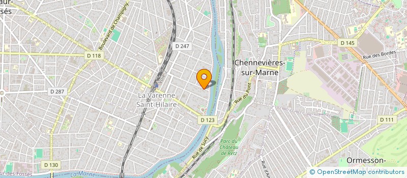 localisation de l'entreprise FONCIERE JIMO à SAINT-MAUR-DES-FOSSES