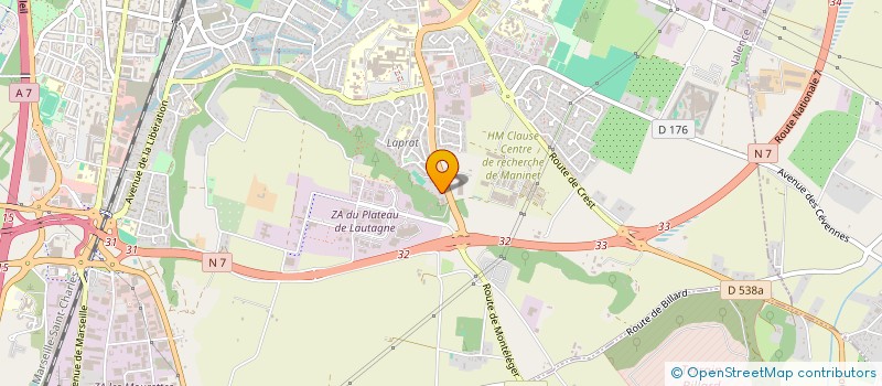 localisation de l'entreprise FONCIERE JYRE  VALENCE