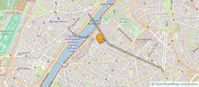 localisation de l'entreprise FONCIERE KB  PARIS