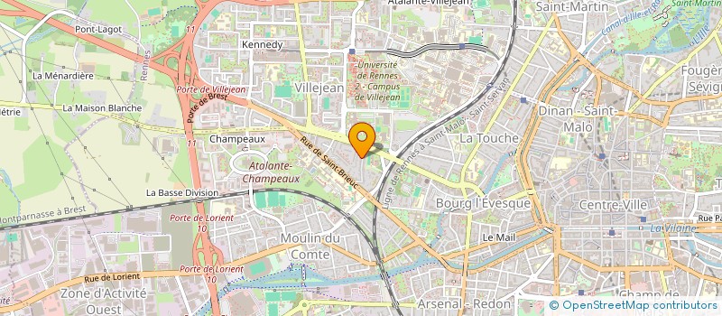 localisation de l'entreprise FONCIERE KER REMI  RENNES