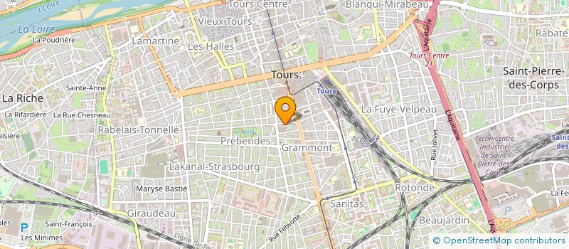localisation de l'entreprise FONCIERE KERHAT  TOURS