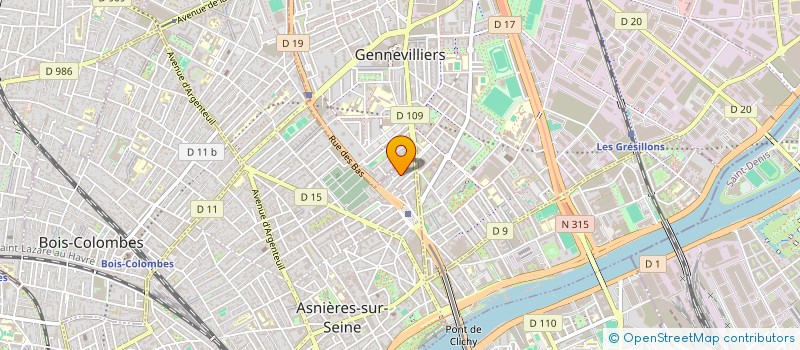 localisation de l'entreprise FONCIERE KHEMACHE à ASNIERES-SUR-SEINE