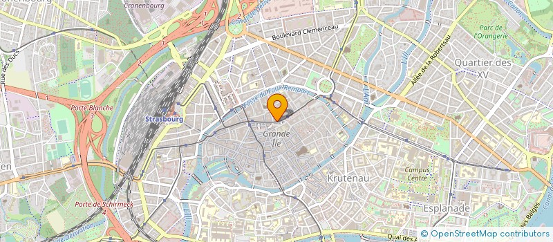 localisation de l'entreprise FONCIERE KRAEMER à STRASBOURG