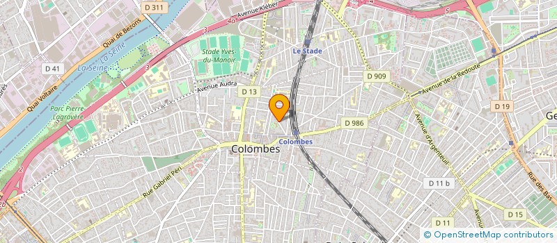localisation de l'entreprise FONCIERE L6  COLOMBES
