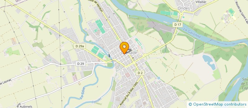 localisation de l'entreprise FONCIERE LANNES à GRENADE