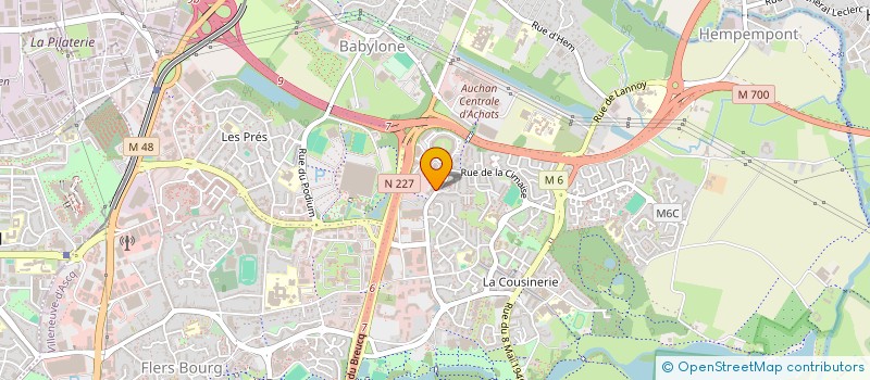 localisation de l'entreprise FONCIERE LCA à VILLENEUVE-D'ASCQ