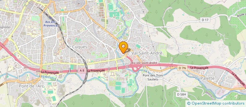 localisation de l'entreprise FONCIERE LE CHARCOT à AIX-EN-PROVENCE